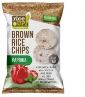 Rice up COR_KHK603 Barnarizs chips, 60 g, paprikás kép