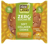 Rice up VEC14_02729 Rizskeksz  zero collagen-protein karamell 60 g kép