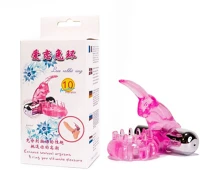 Ring H05DEBRA00613 Cock  with bullet vibrator pink 1 kép