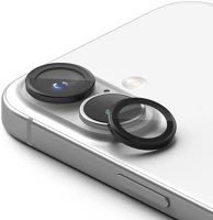 Ringke FD8800274960374-2 Üvegfólia iphone 16 plus - ringke kamera üvegfólia fekete kerettel kép