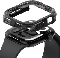 Ringke FD8800274964112 Apple watch 10 (46 mm) -  fusion bumper - fekete szilikon védő tok ﻿ kép
