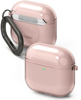 Ringke FD8800274964501 Airpods 4 tartó:  air pink tok, karabinerrel kép