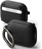 Ringke FD8800293859369 ony magnetic - magsafe kompatibilis fekete tok, karabinerrel kép