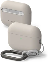 Ringke FD8800293859420 Airpods pro 3 tartó:  bézs airpods pro 3 tok kép