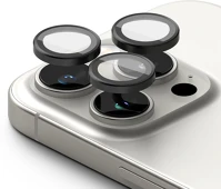 Ringke FD8809961789748 Üvegfólia iphone 16 pro - ringke kamera üvegfólia fekete kerettel kép