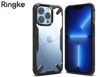 Ringke FN0249 Apple iphone 13 pro ütésálló hátlap -  fusion x - black kép