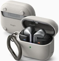 Ringke TS6978 Bluetooth fülhallgató töltőtok tartó, szilikon, magsafe és vezeték kép