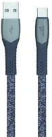 Rivacase COR_RUK6102GR Usb kábel, usb - usb-c, 1,2 m,  