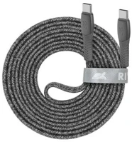 Rivacase COR_RUK6105GR21 Usb kábel, usb-c - usb-c, 2,1 m,  