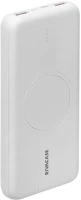 Rivacase VA2601 10000mah powerbank vezeték nélküli töltés funkcióval fehér kép