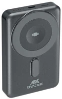 Rivacase VA2608 Hordozható akkumulátor, mágneses (vezeték nélküli), 10000mah,  