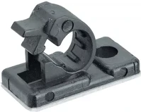 Rnd cable 6.6 | 100PCS Cable clamp | 17 mm | self adhesive | polyamide 6.6 | 100pcs kép