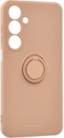Roar GP-150950 amber szilikon telefonvédő tartógyűrű, kameravédő, rózsaszín kép