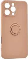 Roar GP-160004 amber szilikon telefonvédő tartógyűrű, kameravédő, rózsaszín kép