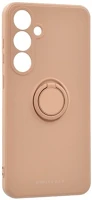 Roar GP-165010 amber szilikon telefonvédő tartógyűrű, kameravédő, rózsaszín kép