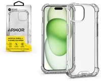 Roar KC247248 Apple iphone 15 plus szilikon hátlap -  armor gel - átlátszó kép