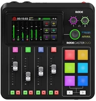 Rode RCDUO-E Caster duo podcast és audio produkciós keverő, fekete kép
