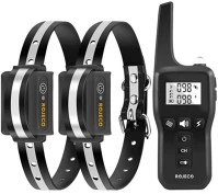 Rojeco RJTCXGQYTE-01A0101 Pd529 1000m kutyakiképző nyakörv 2 nyakörvvel fekete kép