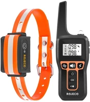 Rojeco RJTCXGQYTY-06A06 1000m elektromos nyakörv pd529 narancssárga kép