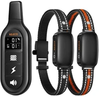 Rojeco RXGQYTE-01A06 Pd521 1000m kutyakiképző nyakörv 2 nyakörvvel fekete kép