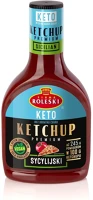 Roleski 425G Ketchup, 425g, keto prémium szicíliai ketchup, kép