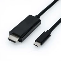 Roline 11.04.5840-10 Usb-c 3.1 - hdmi (apa - apa) kábel 1m - fekete kép