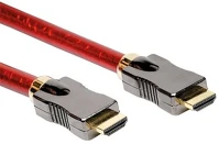 Roline 11.04.5903-10 Hdmi (apa - apa) kábel 3m - piros kép