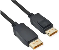 Roline 11.04.6024-10 kábel displayport 2.1 dp - dp, 10k@60hz, hdr, 54gbit/s, uhbr13.5, m/m,  5m kép