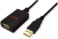 Roline 12.04.1089-10 Extender, usb 2.0, fekete, 5m kép