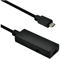 Roline 12.04.1105-5 Kábel usb 3.2 gen 2, hosszabbító, usb-c - usb-c, m/f, 5m, fekete kép