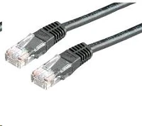 Roline 1231789 Utp cat6 patch kábel 1m fekete kép