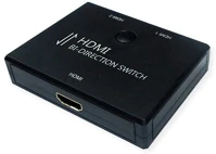 Roline 14.99.3586-10 Value kétirányú switch, 4k@60hz kép