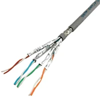 Roline 21.15.0003-1 Fali kábel stp/ftp cat7, 300m, szürke kép