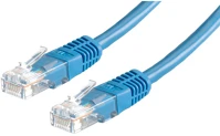 Roline 21.15.0524 Patch kábel, utp, cat5e, 0,5m, kék kép