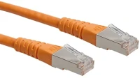 Roline 21.15.1347-100 Patch kábel s/ftp cat6 (pimf),   2m, narancssárga kép