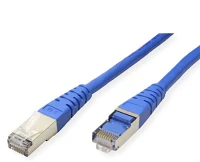 Roline 21.15.1404-20 Patch kábel s/ftp, cat6, 20m, kék kép