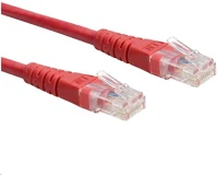 Roline 21.15.1511-50 Utp cat6 patch kábel 0,3m piros kép