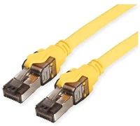 Roline 21.15.1861-100 Patch kábel s/ftp cat8, lsoh 1m, sárga kép
