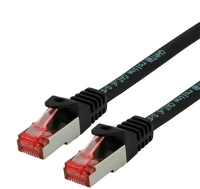 Roline 21.15.2653-50 Patch kábel s/ftp cat6 lsoh, 3m, fekete kép