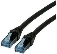 Roline 21.15.2757-40 Kábel utp cat6a lsoh, kihúzásgátló, 10m, fekete kép