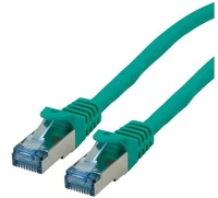 Roline 21.15.2834-100 Kábel s/ftp patch cat6a lsoh, 1,5m, zöld kép