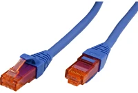 Roline 21.15.2944-50 Patch kábel utp cat6 lsoh,  0,3m, kék kép