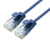 Roline 21.15.3943-100 patch kábel utp cat6a lsoh, slim, ultra hajlékony, data center kábel kép