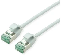 Roline 21.45.3301-100 patch kábel u/ftp cat6a lsoh, slim, ultra hajlékony, data center kábel kép