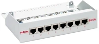 Roline 26.11.0304-10 Stp cat5e 8port patch panel - szürke kép