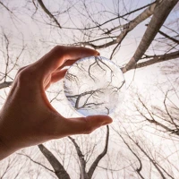 Rollei R22795 Lensball optikai üveggömb, 80 mm, mobilos és normál fotózáshoz kép