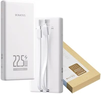 Romoss PRC10 Prc10 10000mah 22.5w powerbank fehér kép