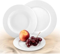 Rotberg 1202BAS001 Basic fehér 19cm 6db-os porcelán csemegetányér szett kép
