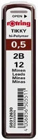 Rotring 07.00284 Grafitbél  0,7mm 2b kép