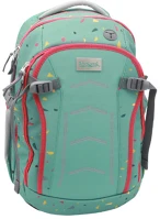 Rucksack 23R140F-BT Hátitáska  blue terazzo zöld kép